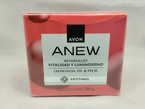 Crema Facial Antiarrugas Hidratante Anew Protinol FPS 20 Día 50ml