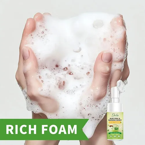 Limpiador Facial De Aloe Vera Y Miel Limpia, Nutre E Hidrata