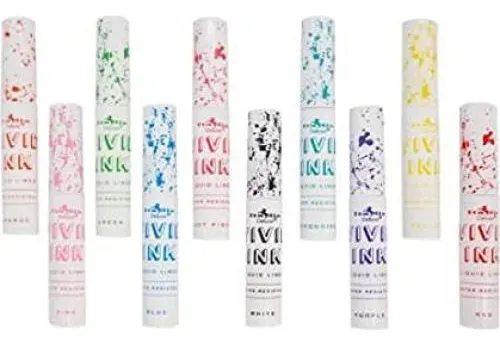 Delineadores Líquidos Vivid Ink Italia Deluxe Set 10