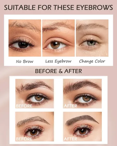 Gel De Cejas Transparente Fijación Fuerte 2 Unidades