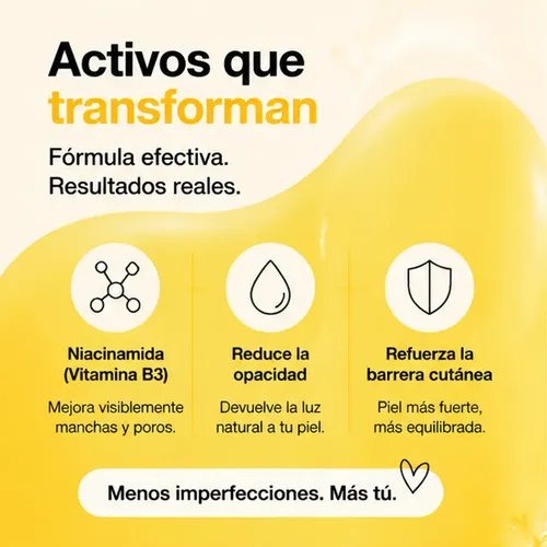 M* Sérum Iluminador Y Antigrasa Con Niacinamida 40 Ml *xl