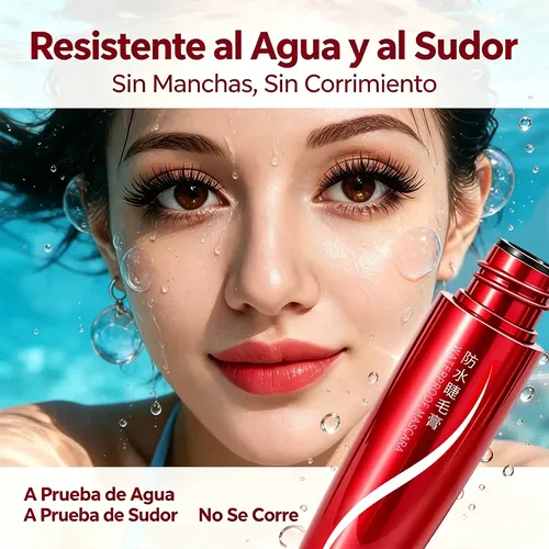 Lozee Rimel Máscara De Pestañas Impermeable Volumen Alarga Negro