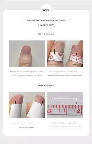 Uñas Postizas Almendradas The Mz Nail Art F