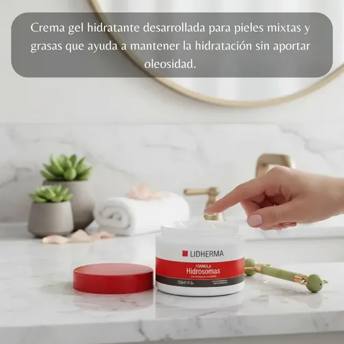 Hidrosomas Gel Lidherma 320 Gr Hidratante Antiage Arrugas