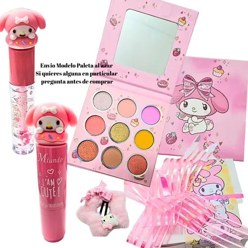 Box My Melody Paleta Maquillaje Cute Ideal Regalo Original
