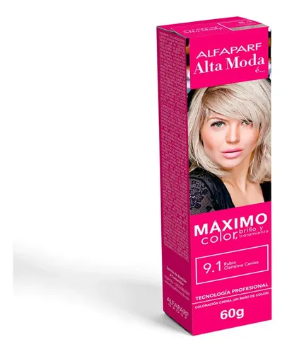 Alta Moda E Colore Tintura Permanente Tono 9.1 rubio clarísimo ceniza