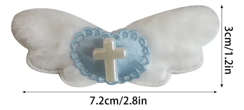 Pinza Para El Pelo Y2k Con Forma De Ala De Ángel Aesthetics  Black-2p