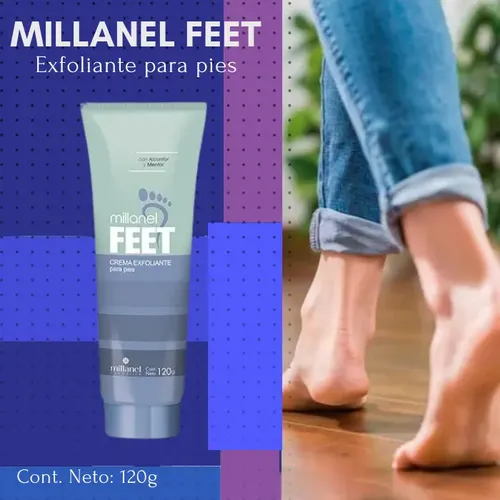 Crema Exfoliante Para Pies Células Muertas Feet 120g