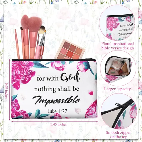Bolsas De Maquillaje Qeeenar Christian, Bolsa De Maquillaje