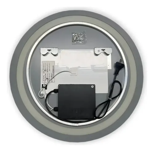 Espejo Circular Led 60 cm Touch Antiempañante Luz 4500K Baño MirrorOn