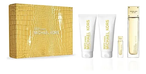 Kit Perfume De Mujer Michael Kors Sexy Amber Edp 100 Ml