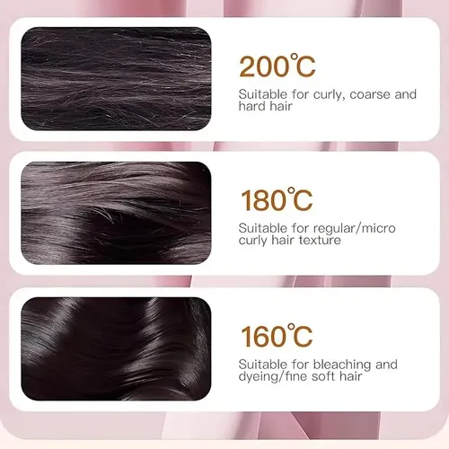 Plancha De Pelo Portátil Recargable Inalámbrica 2 En 1.5