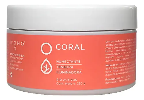 Crema Coral Humectante Reafirmante Reparadora X 250 Icono Tipo de piel Todo tipo de piel