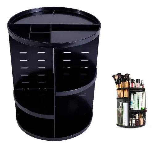 Organizador Porta Cosméticos Giratorio Plástico Giro 360