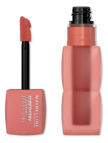 Tinta De Labios Maybelline Super Stay Teddy Tint Skinnydip