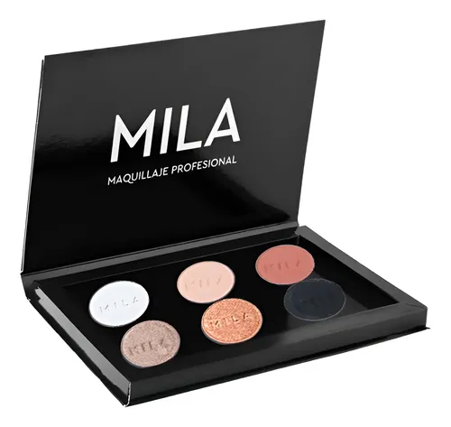 Paleta De Sombras Y Rubores Neutro Maquillaje Mila Pro