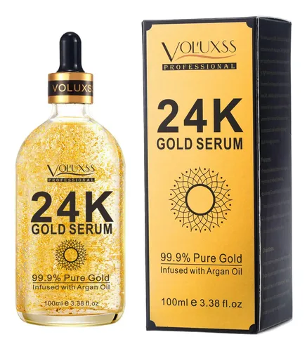 Serum Voluxss De Oro De 24 Quilates Para Rostro Con Vitamina