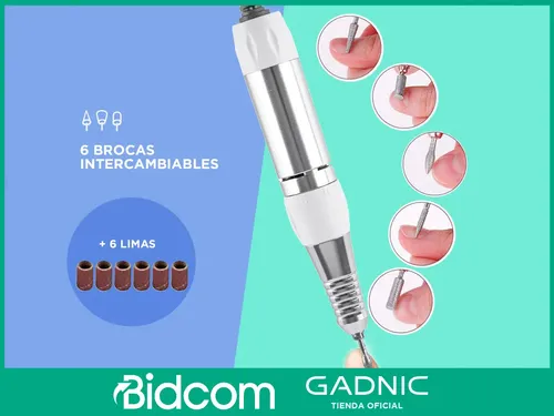 Kit Lámpara Led Pro Uv 120w Gadnic Torno Uñas Eléctrico