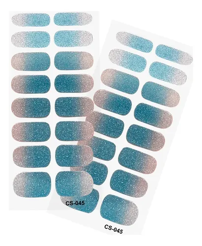 2 Piezas De Pegatinas Para Uñas, Kit De Manicura Estilo E