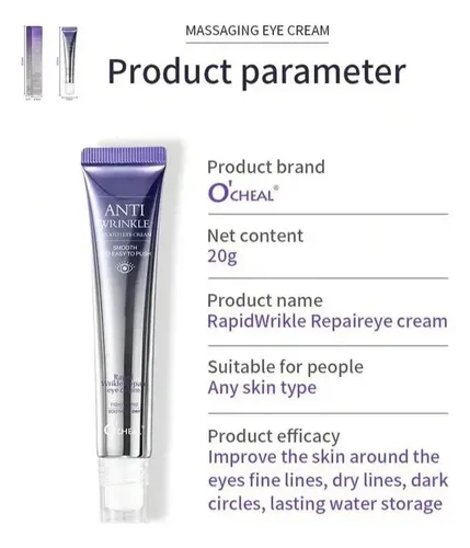 Crema O’cheal Antiarrugas Contorno Ojos 20ml 20g