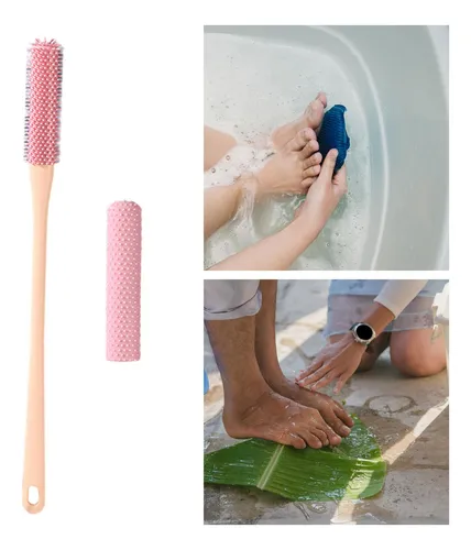 Cepillo De Limpieza Para Pies, Cepillo Para Rosa Con Cabeza