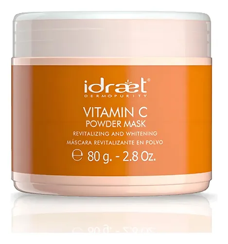 Vitamin C Powder Mask Idraet Máscara Facial En Polvo X 80gr