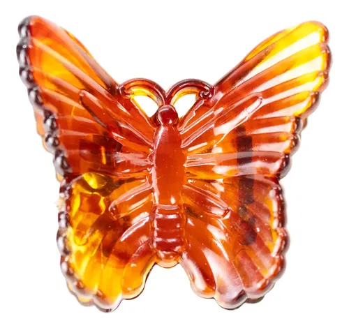 Hebilla Para Pelo De Carey Mariposa 2 Tonos Broches Pack X12