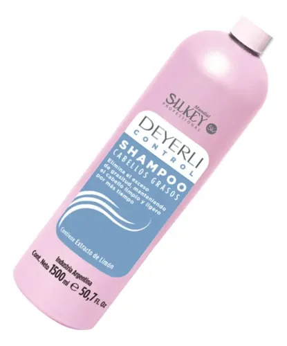 Shampoo Silkey Deyerli Para Cabellos Grasos X 1500 Ml