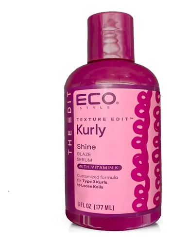 Eco Style Texture Edit Serum De Rizos Shine 6 Oz