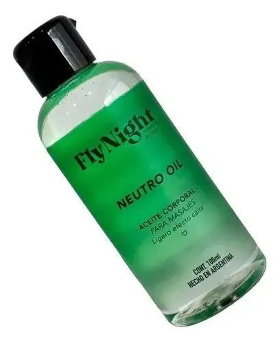 Fly Night Aceite Lubricante Corporal Masajes Neutro 100ml