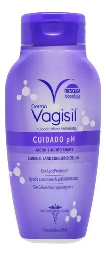 Jabón Líquido Íntimo DermoVagisil Cuidado pH 354ml
