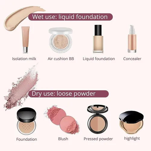 Set De 2 Esponjas De Belleza De Color Rosa Sin Látex De Beak