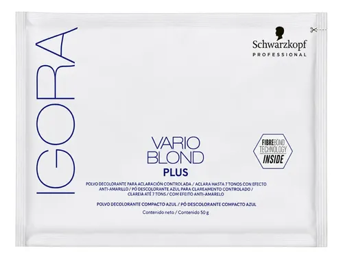Kit X3 Schwarzkopf Igora Vario Blond Plus Polvo Decolorante