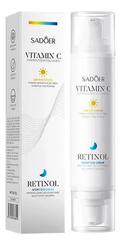 Contorno Ojos Duo Dia/noche Vitamina C Y Retinol Sadoer 20g