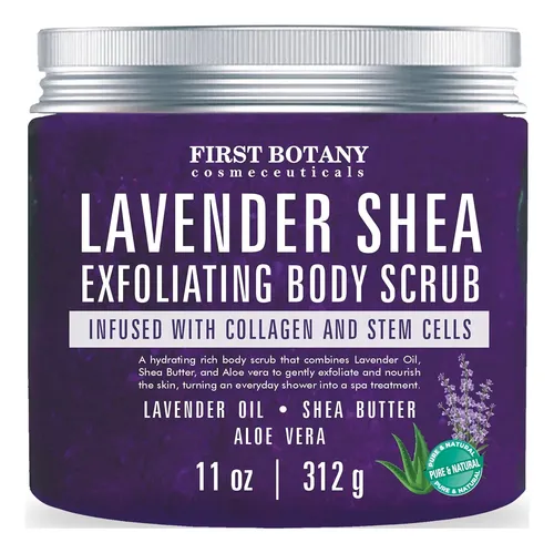 Exfoliante Corporal Natural Con Sal First Botany 300 Ml