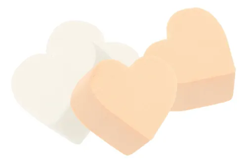 4 Esponjas Aplicadoras De Maquillaje Suaves Para Polvo, 4 Pi