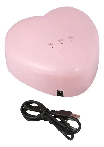 ) Secador De Uñas Con Lámpara Uvled De Diseño En Forma De (