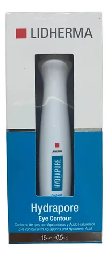 Gel Contorno de Ojos Lidherma Hydrapore Ácido Hialurónico Roll On 15mL