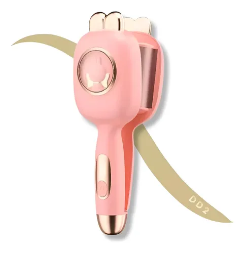 Buclera Rizador De Pelo Rulero Doble Barril De 32mm Conejo