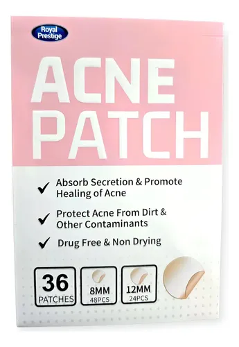 36 Parches Anti Acne Patch Granos Puntos Negros Dia Y Noche