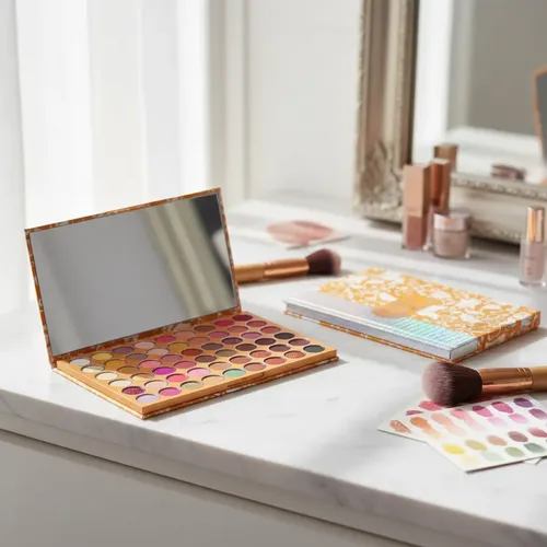 Paleta De 54 Sombras Para Ojos Medecoo Yellow Tous