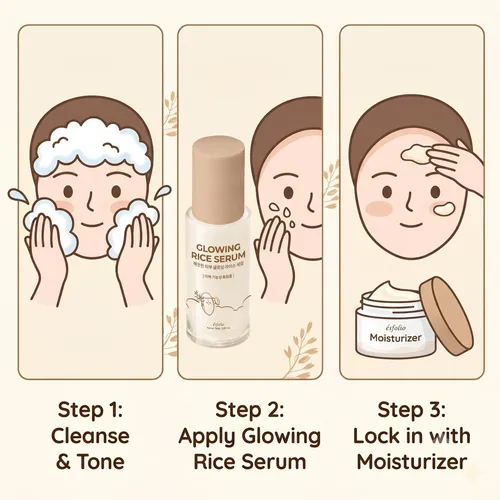 Esfolio Made In Korea Red Ginseng Serum 1.69 Fl Oz,