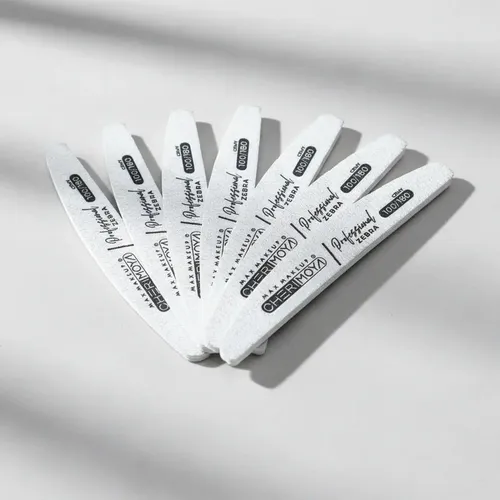 Lima De Uñas Curva Cherimoya 100/180 Resistente Al Agua X 5