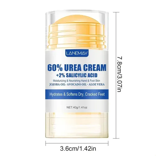 Crema Para Pies 60% Urea Y 2% Ácido Salicílico 3 Ft Zjy