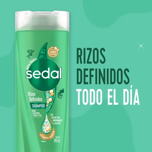 Sedal Shampoo Rizos Definidos 650ml