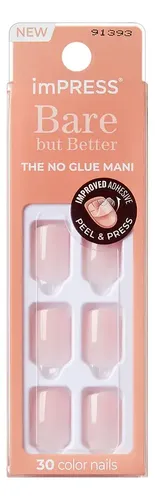 Uñas Postizas Bliss | Impress – Bare But Better Color Bbb