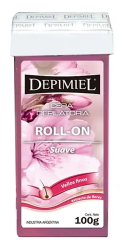Cera Depilatoria Roll On Descartable Depimiel X 12