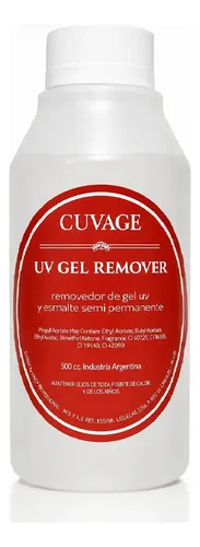Cuvage Removedor Uv Gel 500 Cc