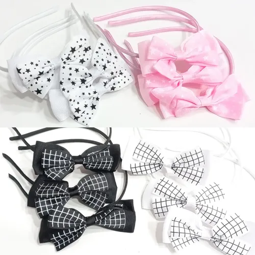 Pack X 3 Vinchas Para Pelo Nenas En Colores Surtidos