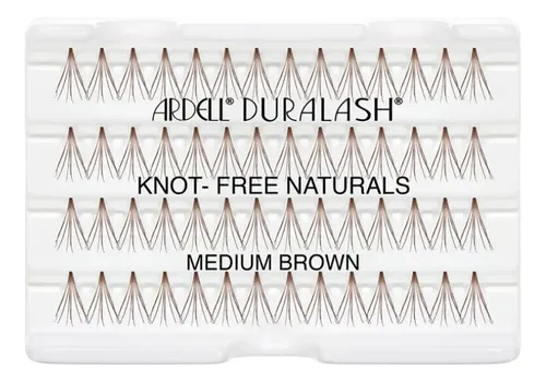 Pestañas Postizas Ardell Pelo Individuales Medium Brown X 56